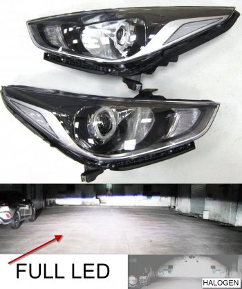 35 999 р. SOLARIS (FULL BI-LED 2 x 5500 Lumen) ФАРА Л+П (КОМПЛЕКТ) ТЮНИНГ ЛИНЗОВАН С СВЕТОДИОДН. МОДУЛЕМ БЛИЖН СВЕТА И ДАЛЬН СВЕТА С СВЕТЯЩ ОБОДК ДИОД УК.ПОВОР BODYPARTS hnsol17-001-n  с доставкой в г. Керчь. Увеличить фотографию 1