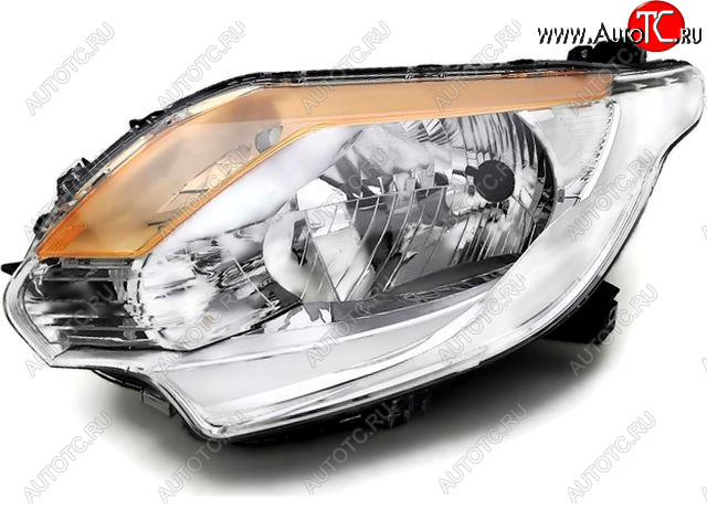 11 199 р. Левая фара (под корректор) DEPO  Mitsubishi L200  5 KK,KL (2015-2019) дорестайлинг  с доставкой в г. Керчь