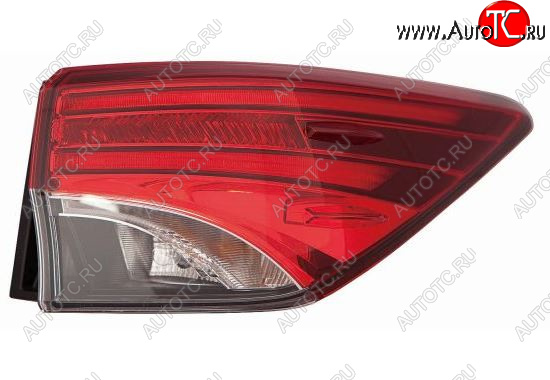 7 999 р. Правый фонарь (диодный) DEPO Toyota Fortuner AN160 дорестайлинг (2015-2020)  с доставкой в г. Керчь