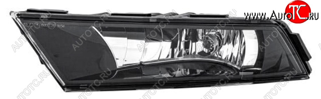 5 299 р. Правая противотуманная фара DEPO  Skoda Superb  B8 (3V) (2015-2019) лифтбэк дорестайлинг  с доставкой в г. Керчь