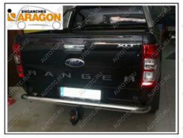 7 349 р. ТСУ для FORD Ranger с бамп. 2012-2019, Тип шара: Горизонтальный, условно-съемный (лебединая шея) (A)  Форд Ранджер Aragon e2015ca  с доставкой в г. Керчь