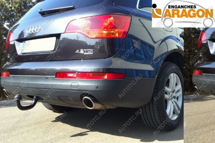 63 999 р. ТСУ для AUDI Q7 2006-2015, PORSCHE Cayenne 2002-2017, VOLKSWAGEN Touareg I 2002-2010, VOLKSWAGEN Touareg II 2010-2018, Тип шара: Вертикальный, легкосъ Aragon e6710av  с доставкой в г. Керчь