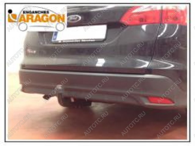 22 999 р. ТСУ для FORD Focus III Sportbreak 2011-2018, Тип шара: Горизонтальный, условно-съемный (лебединая шея) (A)  Форд Фокус Aragon e2012ca  с доставкой в г. Керчь