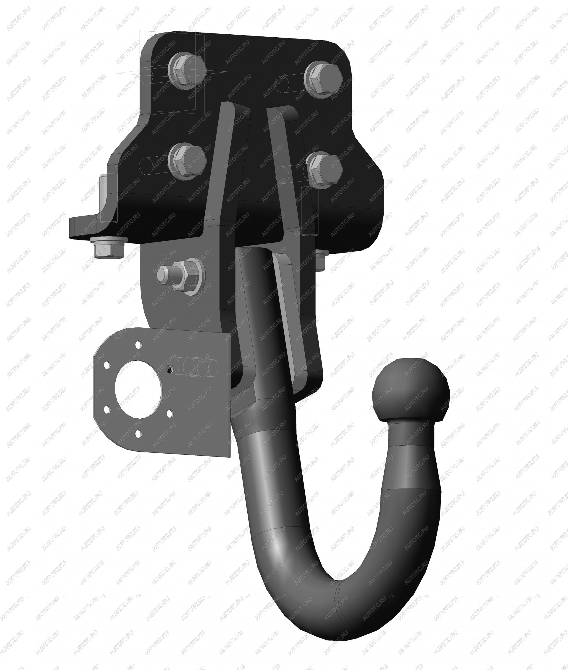 12 749 р. ТСУ на ам LEXUS GX SUV 2010-2014 TOYOTA Land Cruiser Prado SUV 2002-2009, 2010- без электрики  Лексус GХ Oris 3095-a  с доставкой в г. Керчь