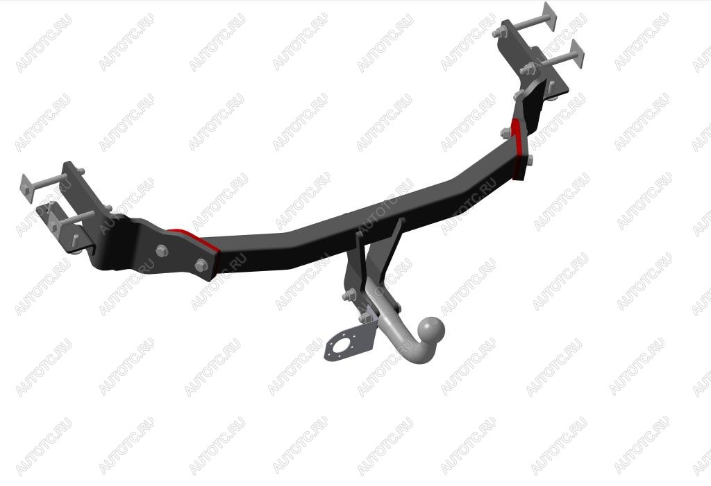 21 749 р. ТСУ на ам HYUNDAI Santa Fe (DM) 2012-2018 HYUNDAI Grand Santa Fe (DM) 2013-2018 KIA Sorento II (XM) restyle, кроме Primе 2012-2020 без электрики   Oris 4258-a  с доставкой в г. Керчь