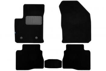 9 549 р. Коврики в салон Klever Premium KAIYI E5 2022- сед., 5шт. (текстиль)  Каию Е5 Klever klever0312400122110kh  с доставкой в г. Керчь. Увеличить фотографию 1