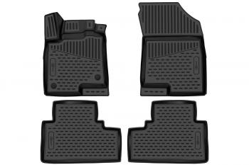 5 399 р. Коврики 3D в салон подходят для HAVAL Jolion, 2021-, 2WD, 4шт. (ПУ, повышенная износостойкость)  Хавал Джолион FORMAT format.3dan0015210k  с доставкой в г. Керчь. Увеличить фотографию 1