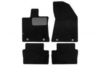 2 799 р. Коврики в салон Klever Standard GEELY Emgrand SS11 2023- седан, 4шт. (текстиль)  Джили Эмгранд 7 CC11 Klever klever0207503101210kh  с доставкой в г. Керчь. Увеличить фотографию 1