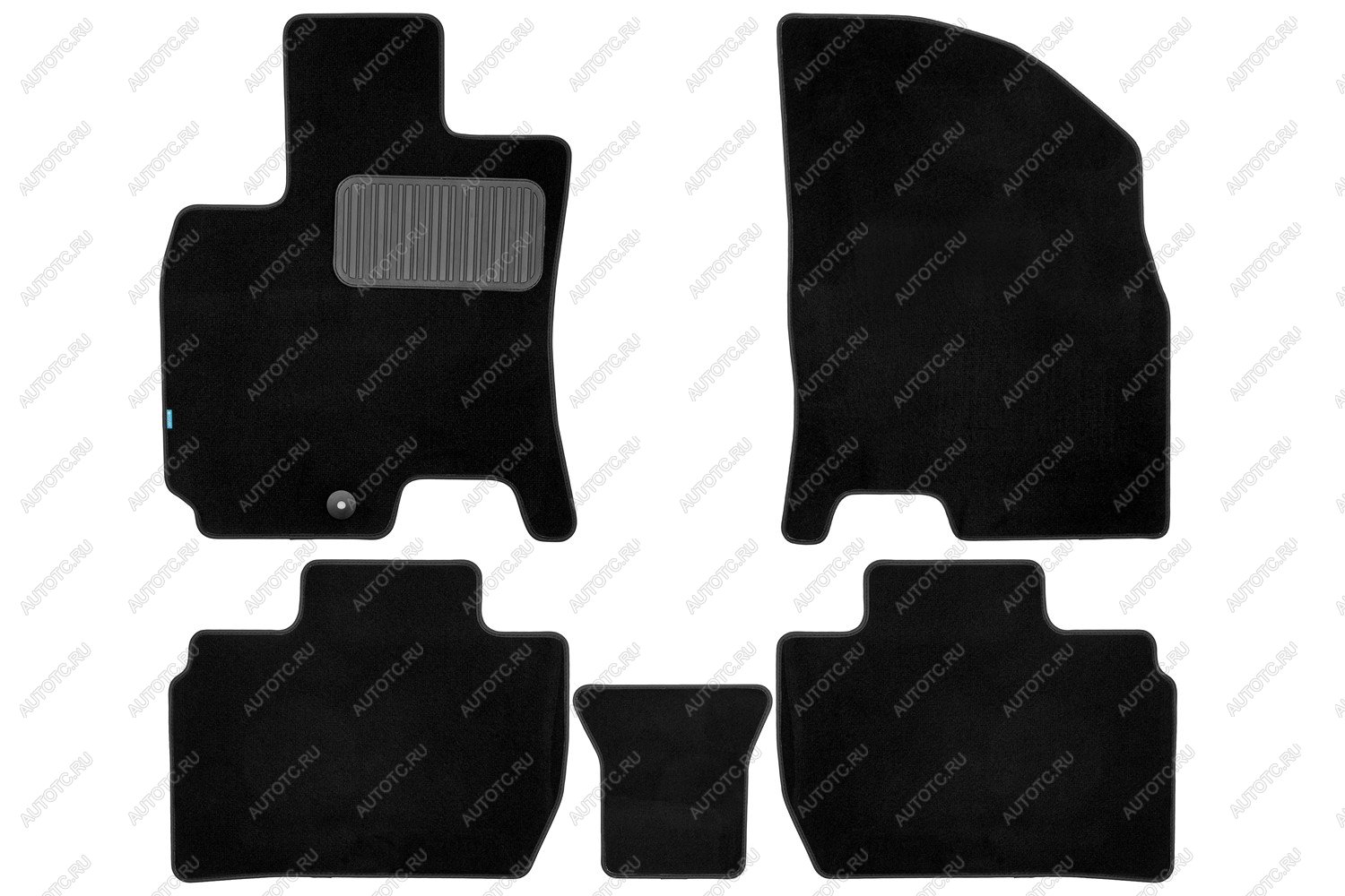 4 499 р. Коврики в салон Klever Premium BAIC U5 2023-, сед., 5шт. (текстиль)  Ю5  БАИК Ю5 Klever klever0312500122110kh  с доставкой в г. Керчь