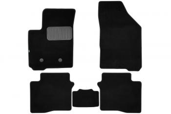 4 699 р. Коврики в салон Klever Premium OMODA S5 2023- седан, 5шт. (текстиль)  Омода С5 Klever klever0312000222110kh  с доставкой в г. Керчь. Увеличить фотографию 1