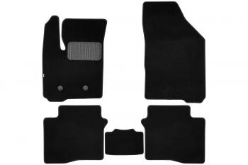 4 949 р. Коврики в салон Klever Premium OMODA S5 2023- сед., 5шт. (текстиль)  Омода С5 Klever klever0512000222110kh  с доставкой в г. Керчь. Увеличить фотографию 1