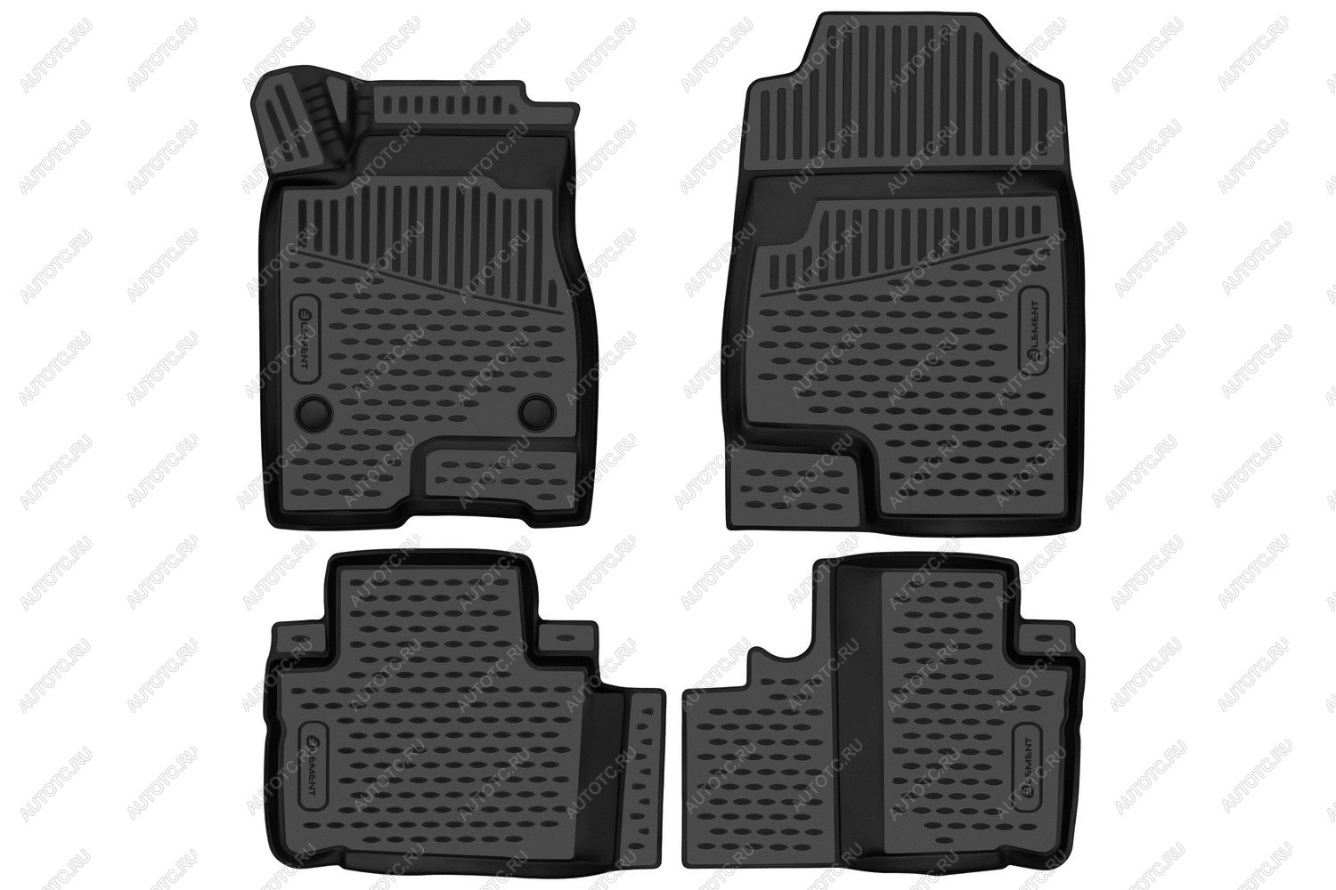3 399 р. Коврики 3D в салон подходят для HAVAL M6 2023-, 4шт. (полиуретан)  Хавал М6 Element element3dan0465210k  с доставкой в г. Керчь