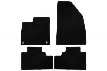 4 849 р. Коврики в салон Klever Econom GAC GS8 2021- внед., 5шт (текстиль)  Гак ГС8 Klever klever0110500201200k  с доставкой в г. Керчь. Увеличить фотографию 1