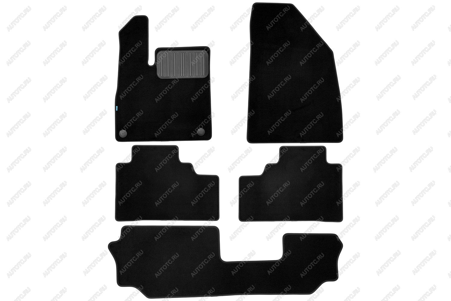 9 549 р. Коврики в салон Klever Premium GAC GS8 2021-, внед., 5шт. (текстиль)   Джак  Гак ГС8 Klever klever0510500222110kh  с доставкой в г. Керчь
