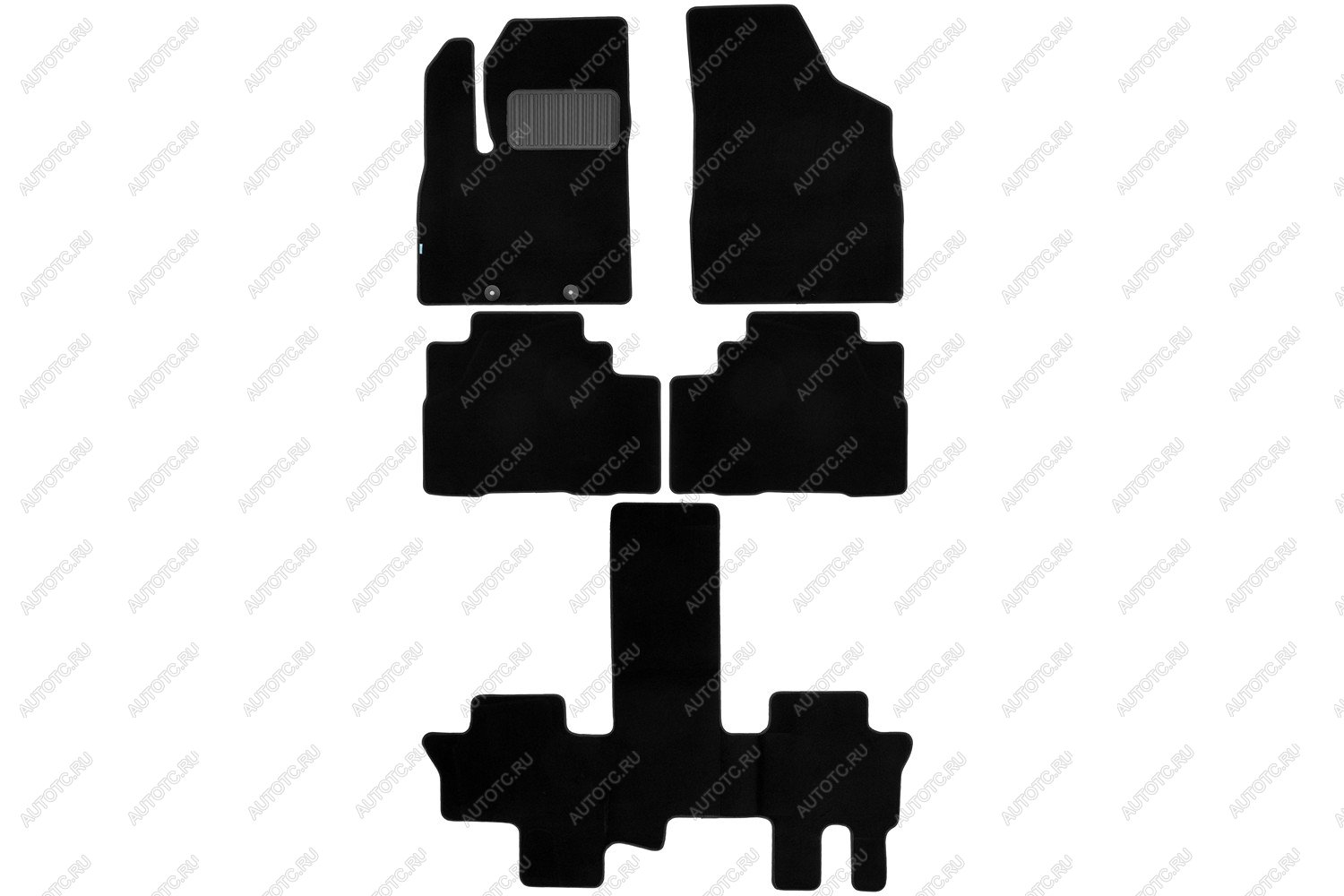 9 549 р. Коврики в салон Klever Premium Forthing Yacht 2023-, кросс., 5шт (текстиль)  Фортинг Яхт Klever klever0513700122110kh  с доставкой в г. Керчь