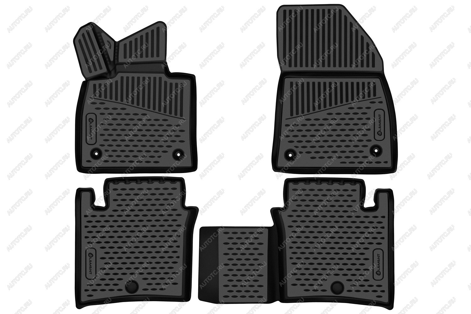 3 999 р. Коврики 3D в салон подходят для Zeekr 001 (I) 2021 - 4шт. (полиуретан) Element element3da67431210k  с доставкой в г. Керчь