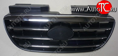 1 499 р. ELANTRA РЕШЕТКА РАДИАТОРА ХРОМ ЧЕРН (Китай) BodyParts hnela07-101  с доставкой в г. Керчь