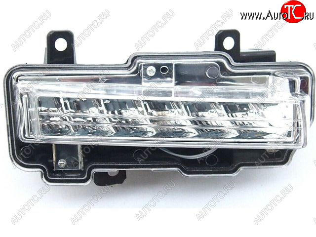 2 599 р. Правая противотуманная фара (ДХО) BODYPARTS  Mitsubishi Pajero  4 V90 (2014-2020) 2-ой рестайлинг  с доставкой в г. Керчь