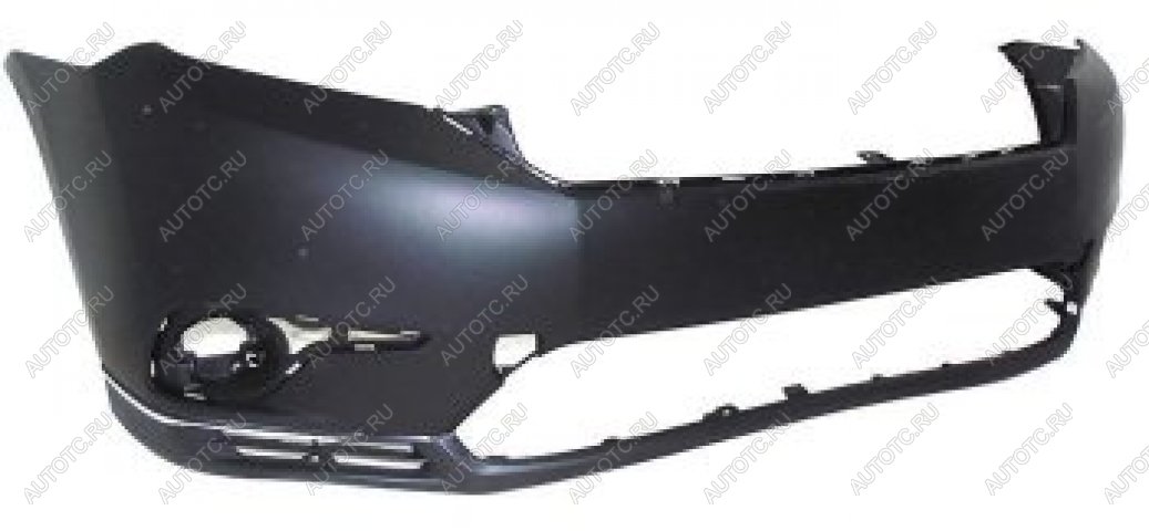 4 949 р. Передний бампер BodyParts  Toyota Highlander  XU40 (2010-2013) рестайлинг (неокрашенный)  с доставкой в г. Керчь