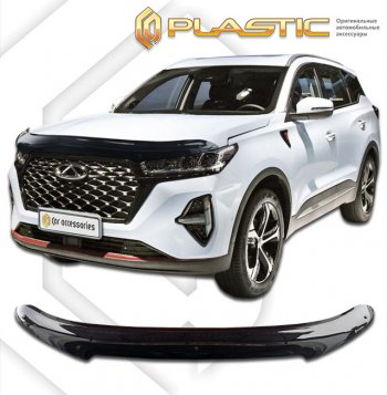 Дефлектор капота CA-Plastic Chery Tiggo 7 Pro Max T1E дорестайлинг (2022-2025)