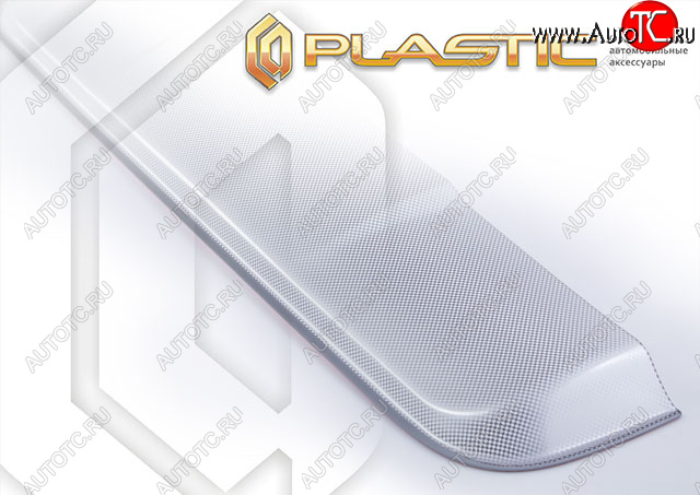 2 079 р. Ветровик люка (84 см.) Шелкография серебро CA Plastic на JAC JS4 I поколение, джип/suv 5 дв.,  2022 - н. в.  с доставкой в г. Керчь