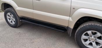 48 179 р. Пороги РИФ силовые Toyota Land Cruiser Prado 120  rif120-40700  с доставкой в г. Керчь. Увеличить фотографию 13