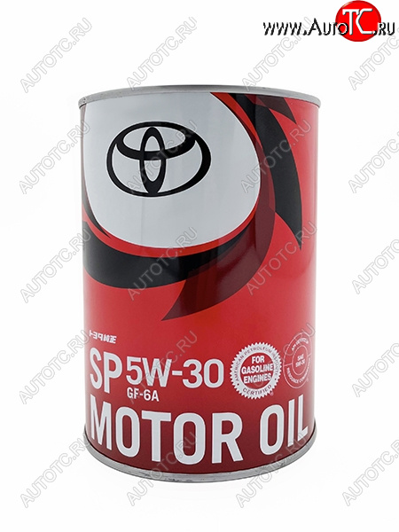 1 699 р. Масло моторное TOYOTA (металлическая канистра ) 5W-30 SPGF-6A 1Л (Япония) TOYOTA 08880-13706  с доставкой в г. Керчь