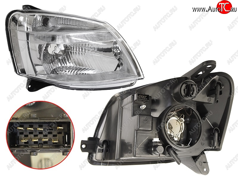 8 799 р. Фара Citroen Berlingo 02-12  Peugeot Partner 02-12  Partner Origin 08-11  Partner Tepee 02-08 (Сп TYC 20-A461-05-2B  с доставкой в г. Керчь