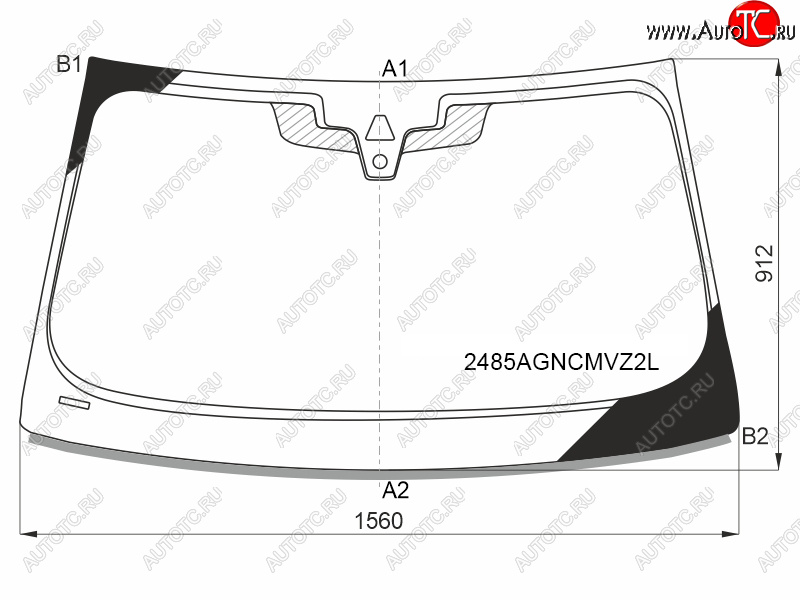10 249 р. Стекло лобовое (Камера Датчик дождя Молдинг) BMW 5-Series 20-  M5 17-20 FUYAO 2485AGNCMVZ2L  с доставкой в г. Керчь
