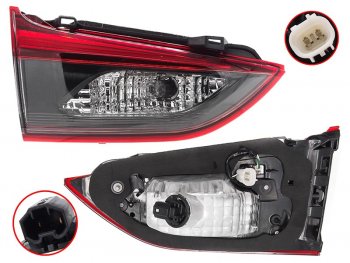9 699 р. Фонарь в крышку багажника MAZDA 6ATENZA 15-17 LH LED 4D TYC 17-5600-00-1N  с доставкой в г. Керчь. Увеличить фотографию 2