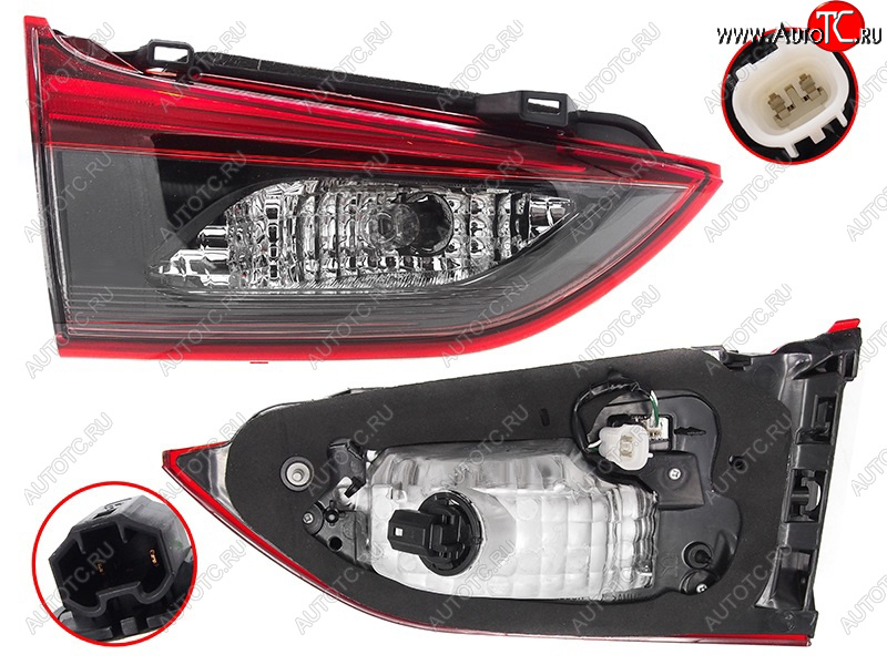 9 699 р. Фонарь в крышку багажника MAZDA 6ATENZA 15-17 LH LED 4D TYC 17-5600-00-1N  с доставкой в г. Керчь