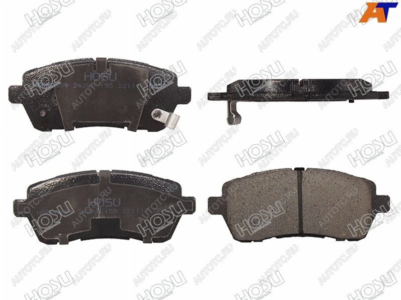 2 999 р. Колодки тормозные перед FL-FR SAT  Ford Fiesta ( 6,  B479) (2008-2022), Mazda 3/Axela  BL (2009-2011), Mazda Demio  3 DE (2007-2014), Toyota Tank (2016-2025)  с доставкой в г. Керчь