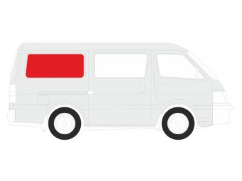 1 599 р. Стекло кузова боковое (не опускное) (Справа Цвет зеленый Антенна) Toyota Alphard (H20) 08-15  Vel XYG GGH20 SW/RH/H/X  с доставкой в г. Керчь. Увеличить фотографию 1
