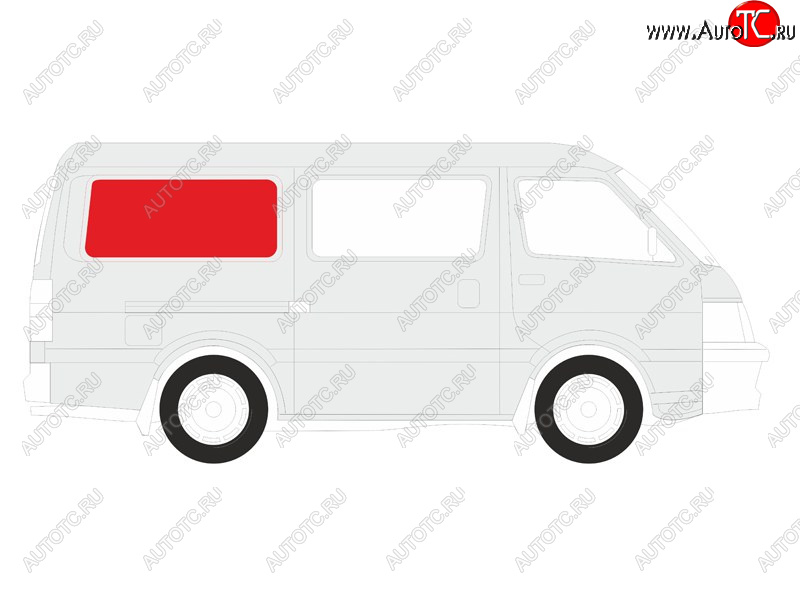 1 599 р. Стекло кузова боковое (не опускное) (Справа Цвет зеленый Антенна) Toyota Alphard (H20) 08-15  Vel XYG GGH20 SW/RH/H/X  с доставкой в г. Керчь
