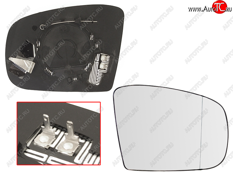 1 039 р. Полотно зеркала Mercedes-Benz M-Class 01-05  GL-Class 06-09  GLK-Class 08-12 (Справа Обогрев асф SAT ST-121-0098  с доставкой в г. Керчь