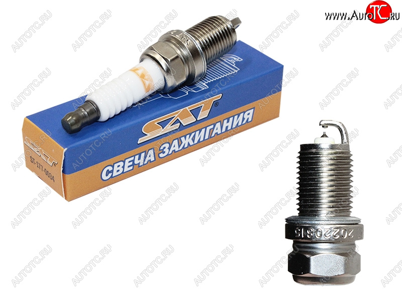 359 р. Свеча зажигания CHEVROLET CAPTIVAGAZ GAZELLEVOLGATOYOTA COROLLAHIACEHILUXPRIUSPROBOXRAV4 SAT ST-177-0034  с доставкой в г. Керчь