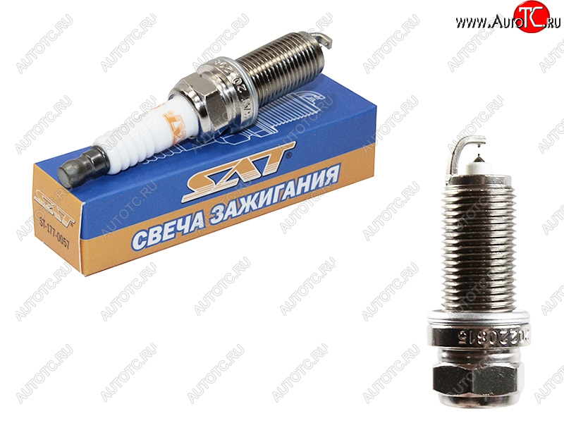 439 р. Свеча зажигания TOYOTA AURISCOROLLAPREMIOYARIS 06- SAT ST-177-0057  с доставкой в г. Керчь
