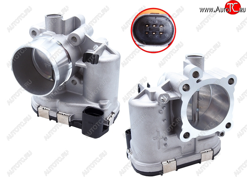 5 749 р. Дроссельная заслонка Ford Fiesta 08-19  Focus 10-19  Kuga 13-17  Mondeo 07-15  Volvo S60 10-18  SAT ST-359-0090  с доставкой в г. Керчь