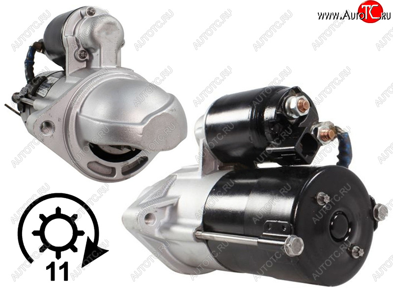 9 599 р. Стартер Hyundai ix35 09-15  Santa Fe 09-19  Tucson 09-15  Kia Carnival 06-14  Sorento 06-21  Sp SAT ST-36100-2F000  с доставкой в г. Керчь