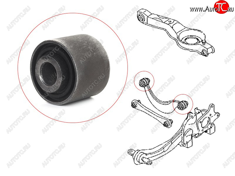 260 р. Сайлентблок Ford Focus 98-19  Kuga 08-19  Mazda 3 03-13  6 02-08  Ford Escort 80-86  Mazda 3 MP SAT ST-BP4K-28-C10B  с доставкой в г. Керчь