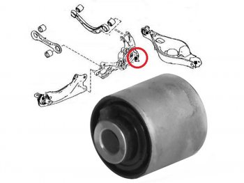 Сайлентблок Mazda 6 07-12  Subaru Forester 97-02  Impreza 92-00  Legacy 89-03  Outback 94-03  M SAT ST-GS1D-26-11XB-U