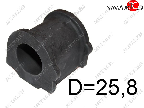 159 р. Втулка переднего стабилизатора D=25.8 SAT Mitsubishi Colt Z20, Z30 хэтчбэк 3 дв. дорестайлинг (2002-2009)  с доставкой в г. Керчь