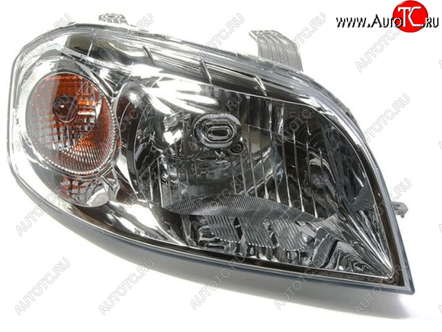 0 р. Правая фара CHINA Chevrolet Aveo T250 седан рестайлинг (2006-2011)  с доставкой в г. Керчь