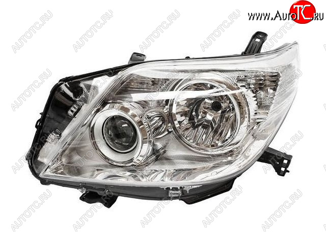 0 р. Левая фара (под корректор) CHINA Toyota Land Cruiser Prado J150 дорестайлинг (2009-2013)  с доставкой в г. Керчь