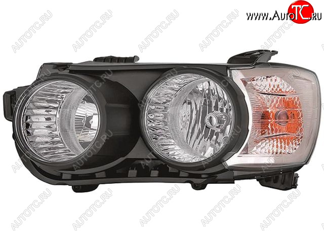 0 р. Левая фара (с электрокорректором) CHINA Chevrolet Aveo T300 седан (2011-2015)  с доставкой в г. Керчь