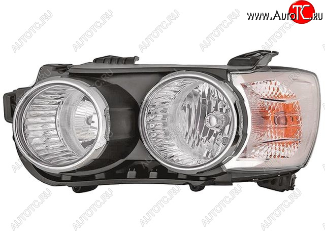 0 р. Левая фара (с электрокорректором) CHINA Chevrolet Aveo T300 седан (2011-2015)  с доставкой в г. Керчь