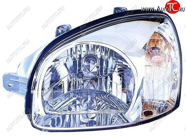 0 р. Левая фара CHINA Hyundai Santa Fe SM (2000-2012)  с доставкой в г. Керчь