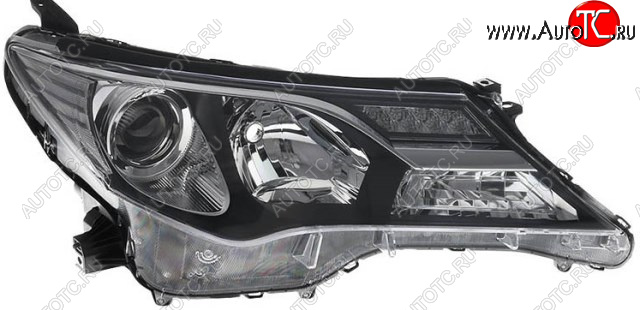 0 р. Правая фара (под корректор, без диод) CHINA  Toyota RAV4  XA40 (2012-2015) 5 дв. дорестайлинг  с доставкой в г. Керчь