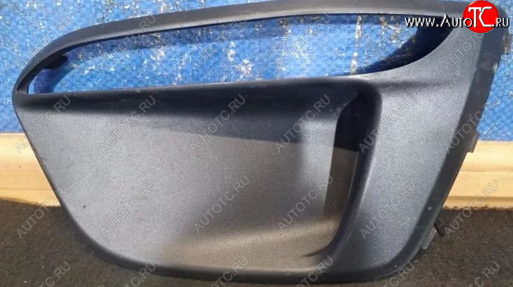 0 р. Левая вставка переднего бампера (с отверстием под ПТФ, пр-во Китай) CHINA  KIA Rio  4 YB (2017-2020) дорестайлинг, хэтчбэк  с доставкой в г. Керчь
