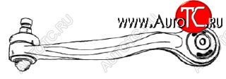 959 р. AUDI A6 04- {A8 03-} РЫЧАГ ПЕРЕДН ПОДВЕСКИ ПРАВ ВЕРХН СЗАДИ (Тайвань) BodyParts ai0a604-812-r  с доставкой в г. Керчь